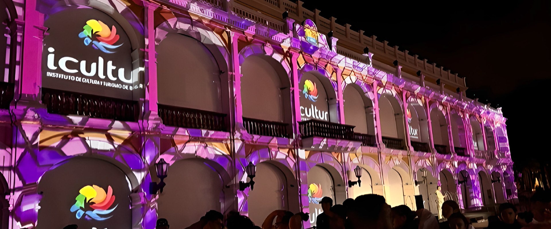 Banner Video Mapping - Contacto AV