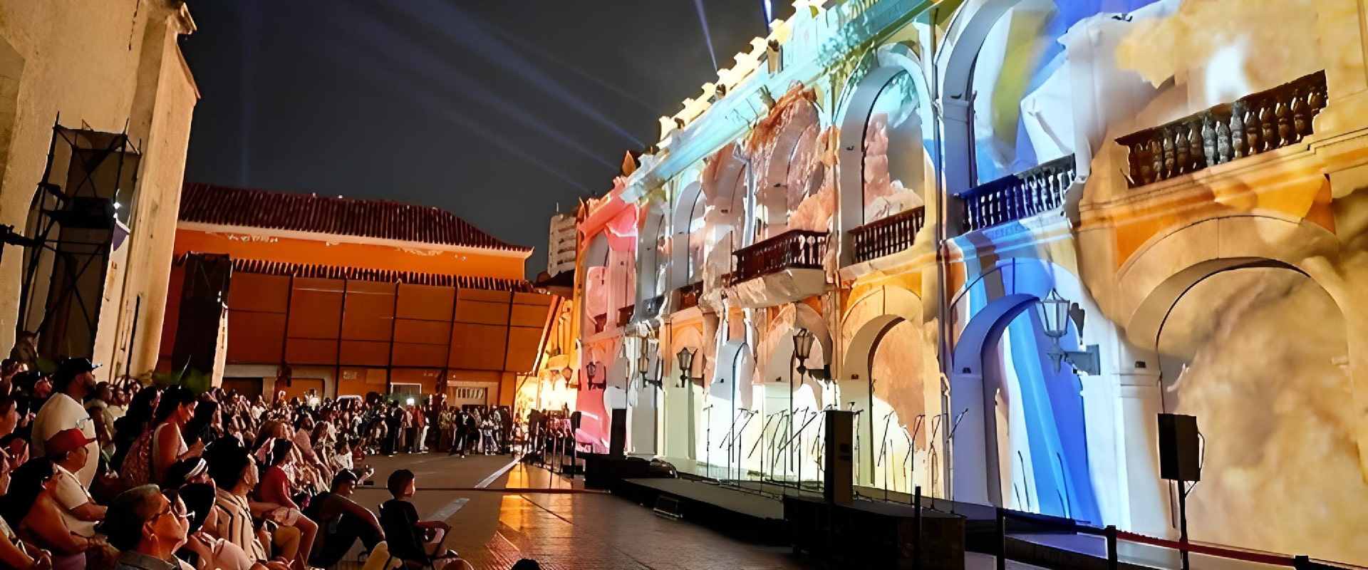 Banner Video Mapping - Contacto AV